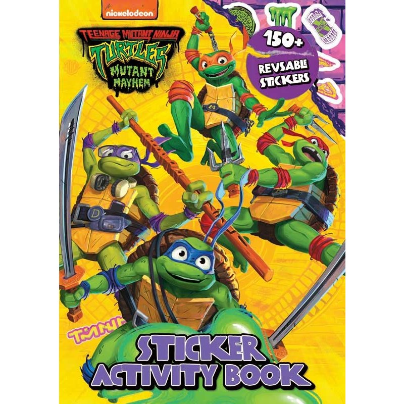 Teenage Mutant Ninja Turtles Sticker Activity Book
