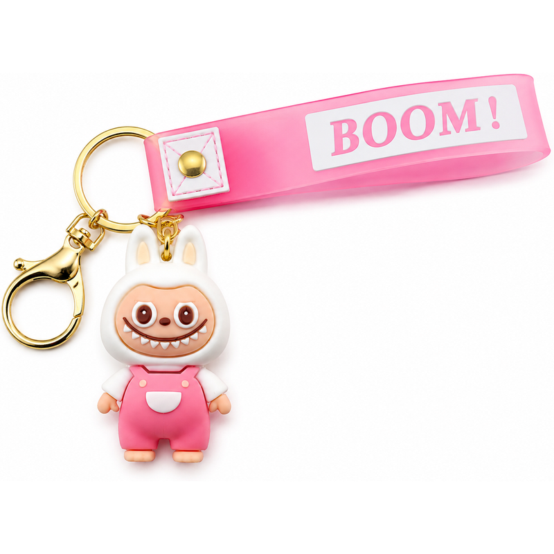 Cute Monster Bunny Character Keychain & Bag Charm