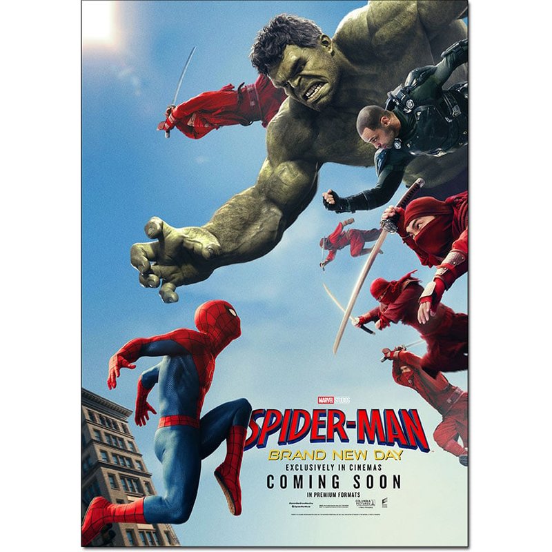 Spider-man - Brand New Day Movie Poster | Official Wall Art A4 or A3 Size