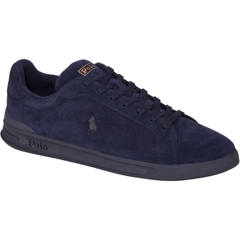 Polo Ralph Lauren Sneaker aus Veloursleder mit Poloreiter und Label-Details