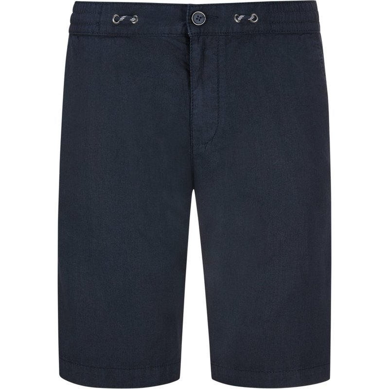 Tom Rusborg Leichte Shorts aus einem Leinen-Baummwoll-Mix