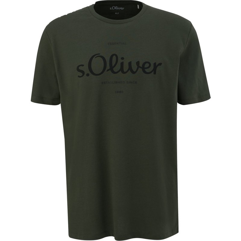 s.Oliver T-Shirt mit Label-Print