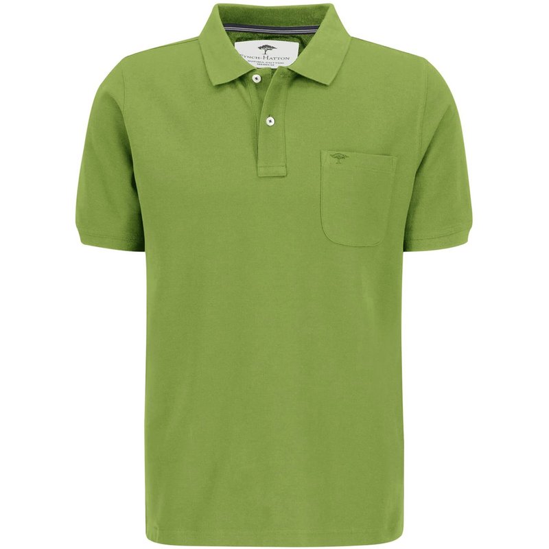 Fynch-Hatton Poloshirt Piquê aus Baumwolle mit Brusttasche