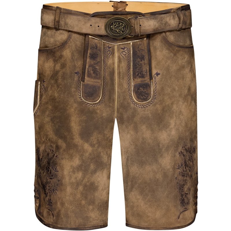 Maddox Country Lederhose mit aufwändigen Stickereien