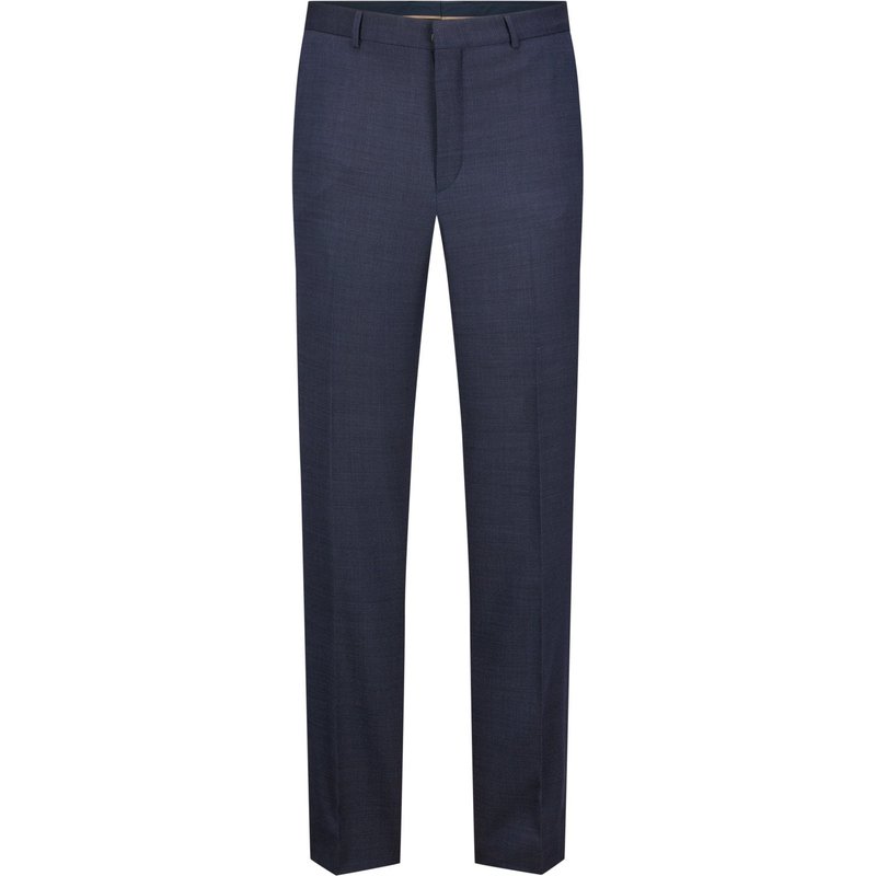 BOSS Businesshose Leon mit Web-Muster, Regular Fit