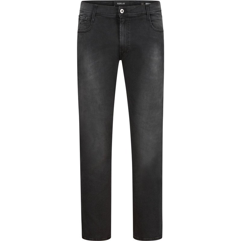 Replay Power Stretch Jeans Anbass in dezenter Washed-Optik