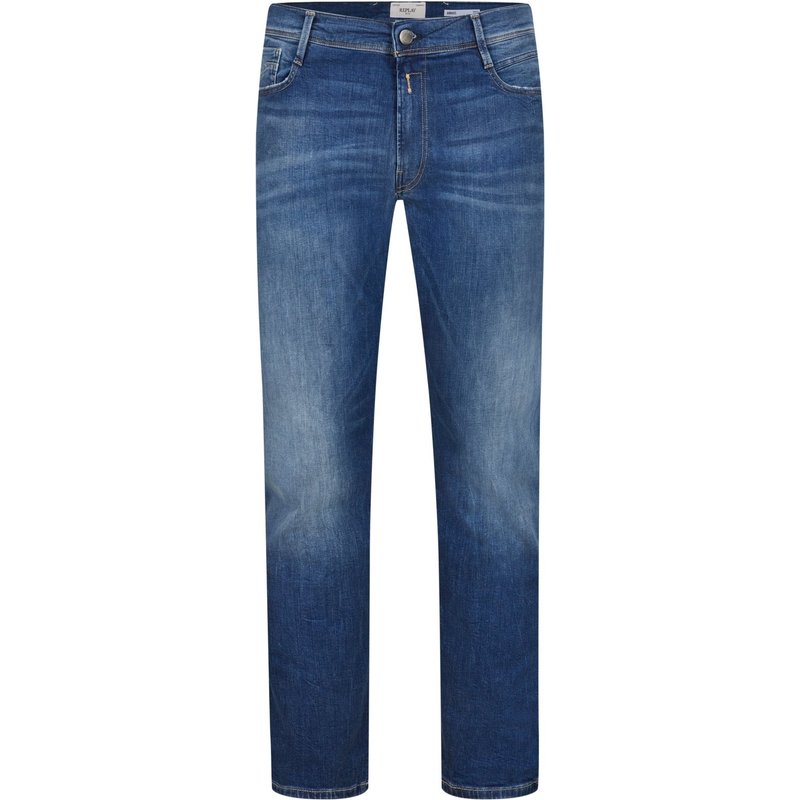Replay Classic Jeans Anbass in Used-Look, Slim Fit