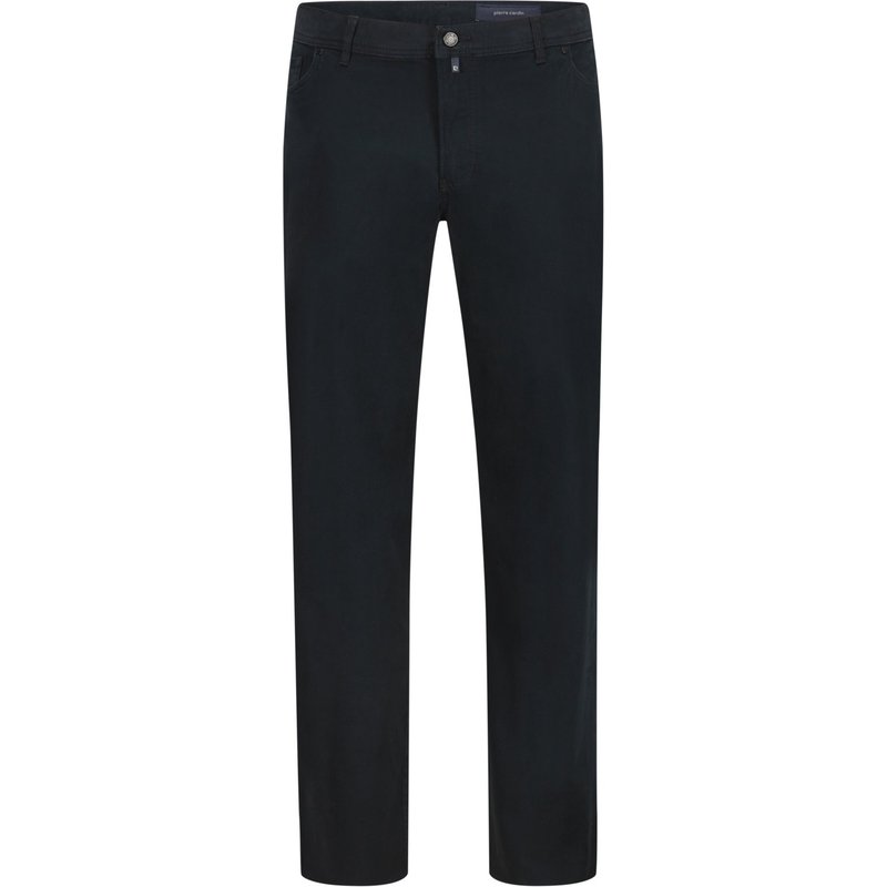 Pierre Cardin Softe Stretch-Hose Lyon in Vintage-Optik, Modern Fit