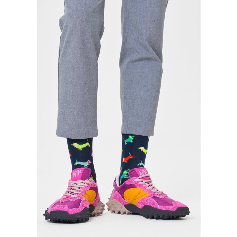 Happy Socks Socken mit Dackel Allover-Print und Stretchanteil