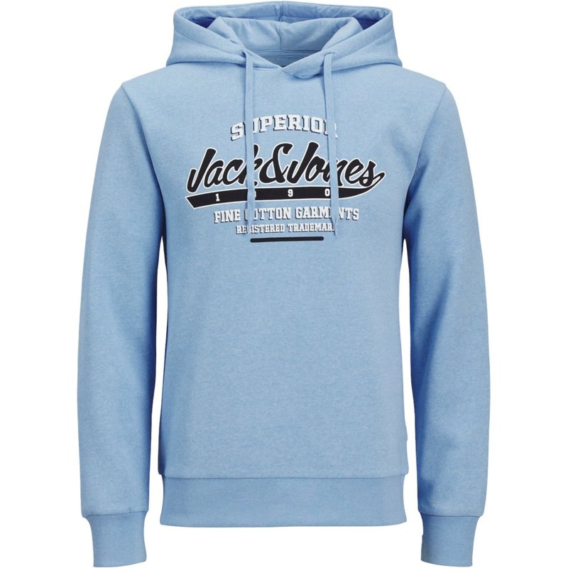 Jack & Jones Softer Hoodie mit großem Label-Print