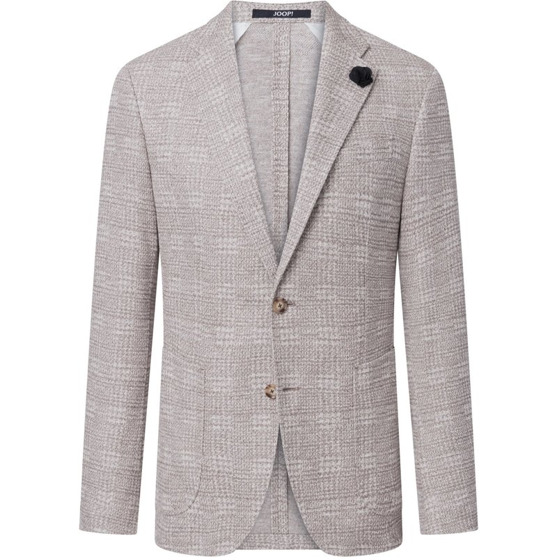 Joop! Sakko mit Stretch und Glencheck-Muster, Regular Fit