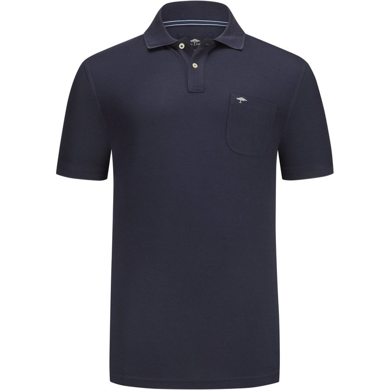 Fynch-Hatton Poloshirt mit Brusttasche in Piqué-Qaulität