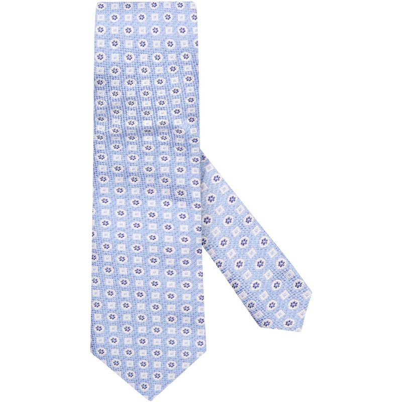 Ascot Seidenkrawatte mit geometrischem Muster