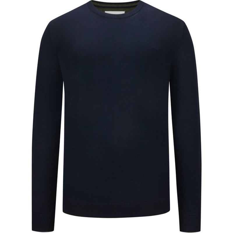 s.Oliver Leichter Baumwoll-Pullover mit Label-Stickerei