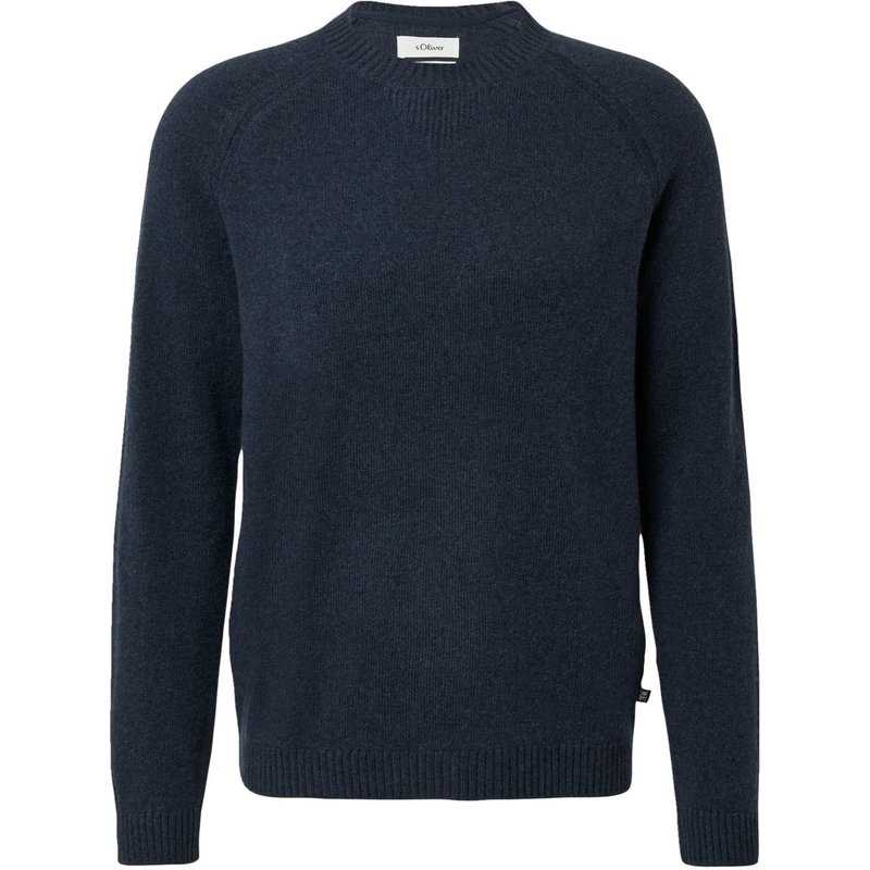 s.Oliver Pullover aus einem groben Bio-Baumwollstrick