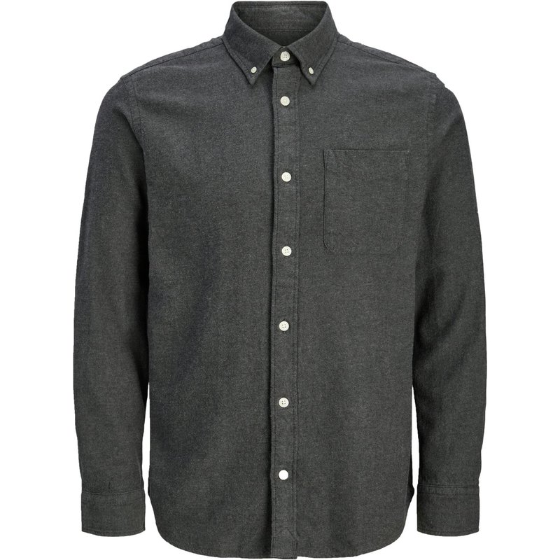 Jack & Jones Flanellhemd aus Baumwolle mit Brusttasche