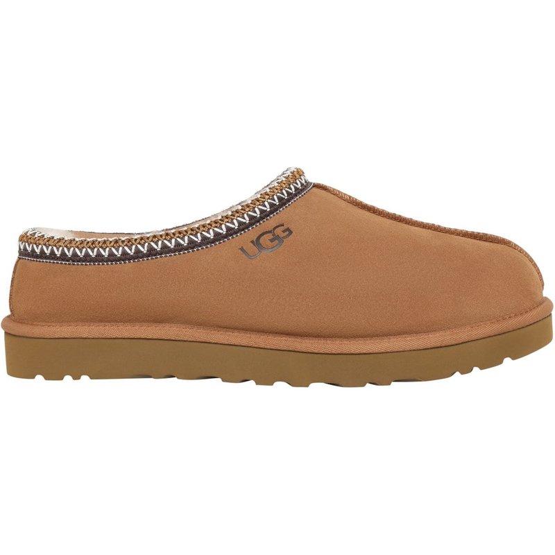 Ugg Warm gefütterte Hausschuhe aus Leder