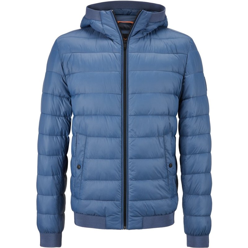BOSS ORANGE Stepp-Blouson Odenis mit Kapuze