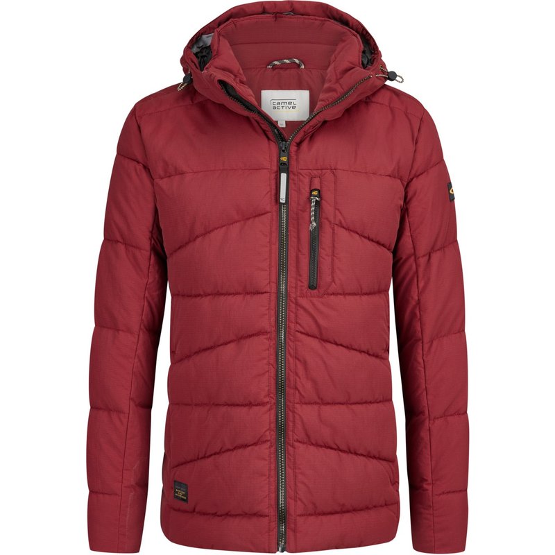camel active Steppjacke mit Kapuze