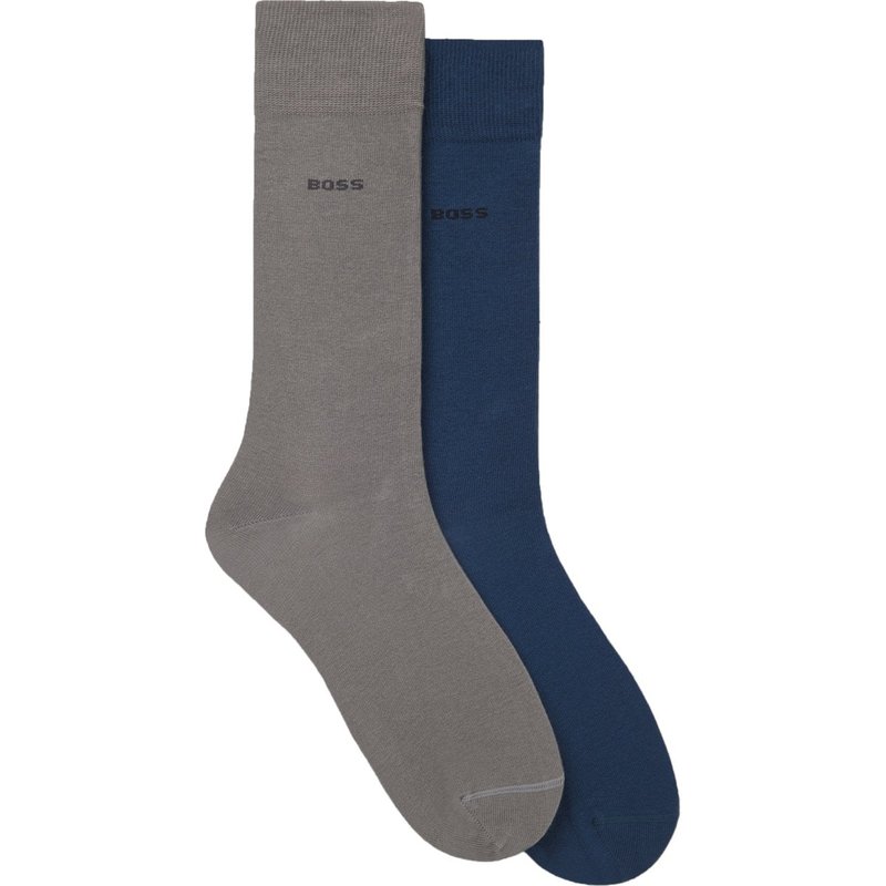 BOSS 2er Pack Socken aus einem soften Baumwoll-Mix