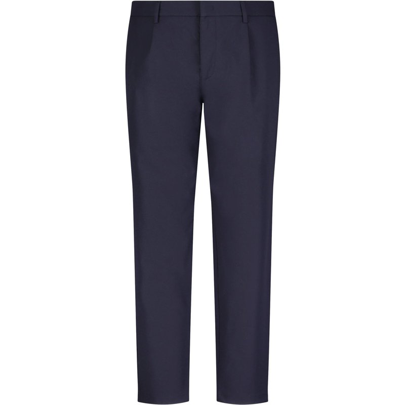 ROY ROBSON Stretch-Hose mit Dehnbund und Bundfalte, Slim Fit