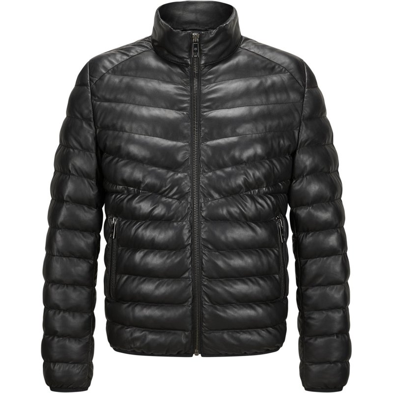 Milestone Steppjacke aus Nappaleder mit Sorona®-Isolierung