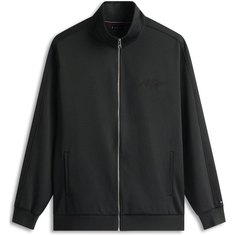 Tommy Hilfiger Sweatjacke mit Label-Schriftzug
