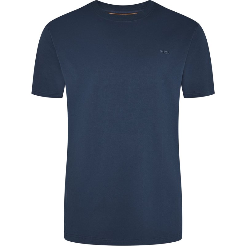 BOSS Softes T-Shirt aus Baumwolle mit Rundhalskragen