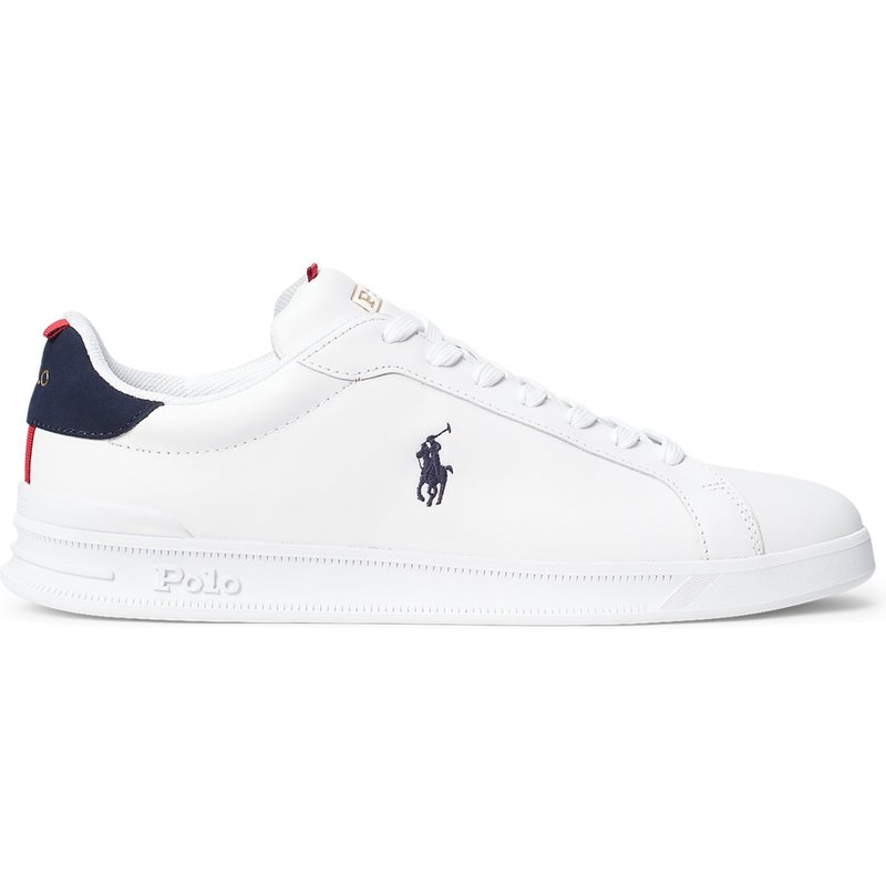 Polo Ralph Lauren Sneaker aus Glattleder mit Logo-Stickerei