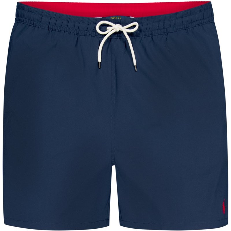 Polo Ralph Lauren Badehose mit Stretchanteil und Logo-Aufnäher