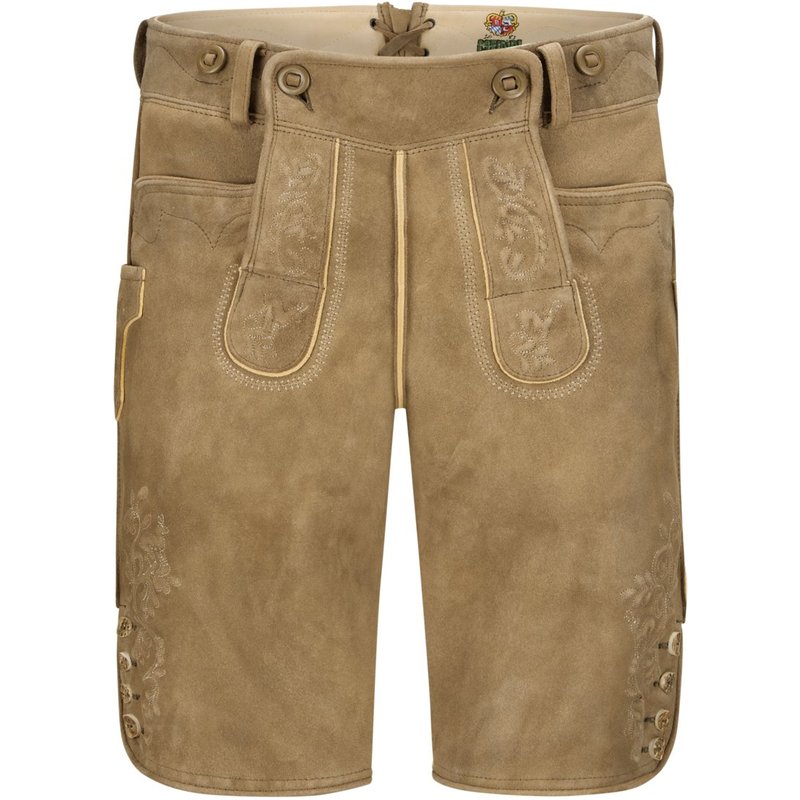 Meindl Trachtenlederhose Loisachtal aus weichem Ziegenveloursleder