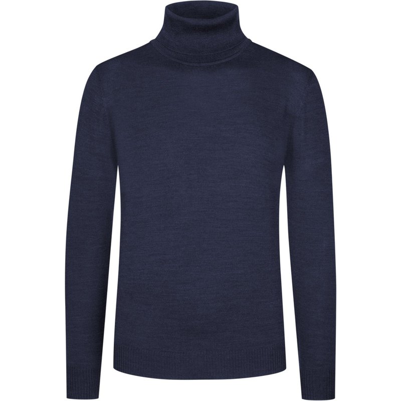 Maerz Rollkragenpullover aus Merinowolle