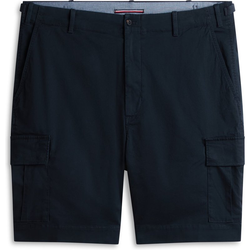 Tommy Hilfiger Cargoshorts mit Stretchanteil und Seitenspannern, Cargo Fit