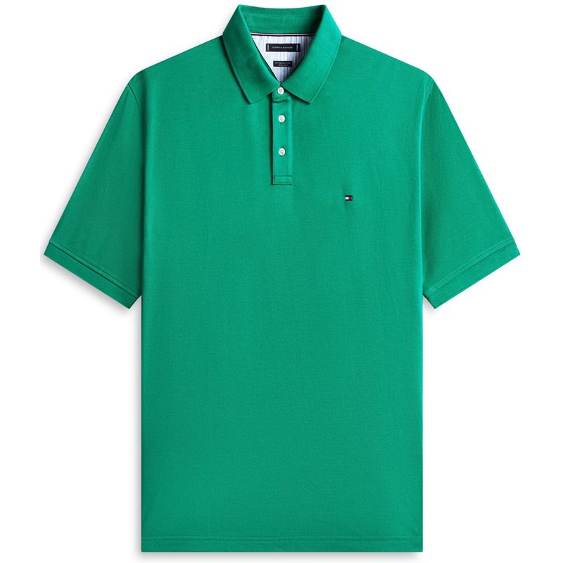Tommy Hilfiger 1985 Piqué-Poloshirt mit kleiner Flag-Stickerei