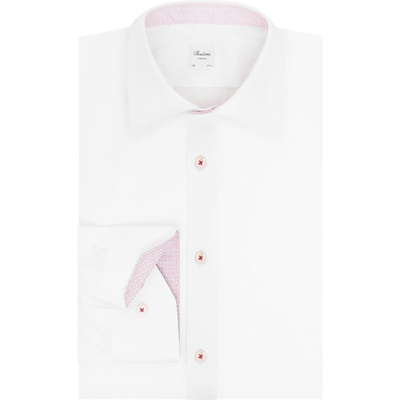 Stenströms Unifarbenes Hems mit Ausputz aus Twofold Super Cotton