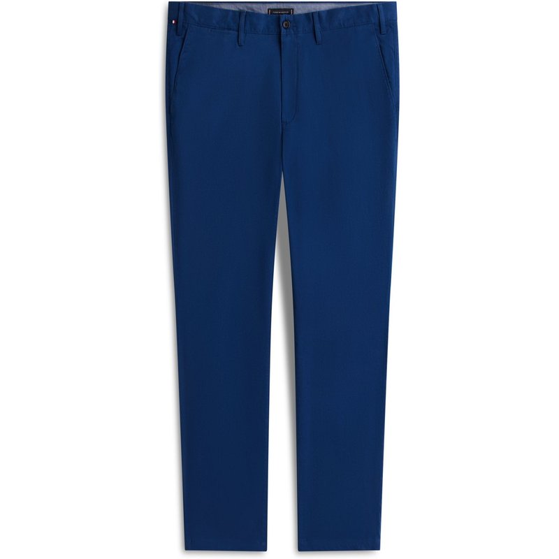 Tommy Hilfiger Twill-Chino Denton Essential mit dezenter Struktur und Stretch, Slim Straight