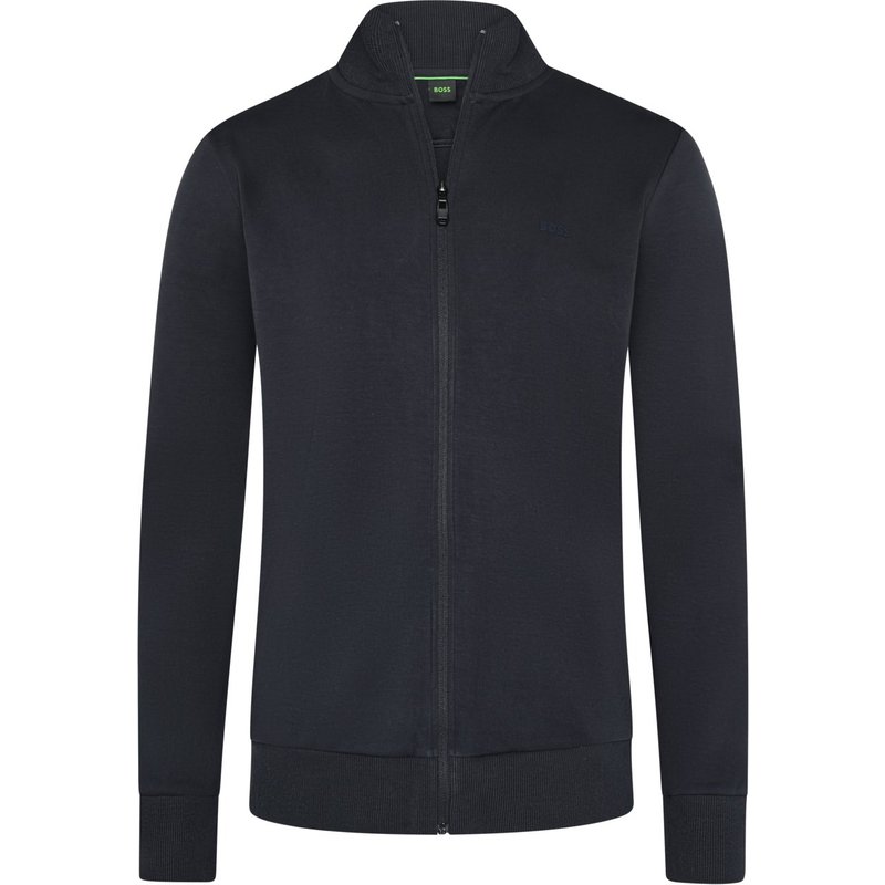 BOSS GREEN Leichte Sweatjacke mit Stretch-Anteil
