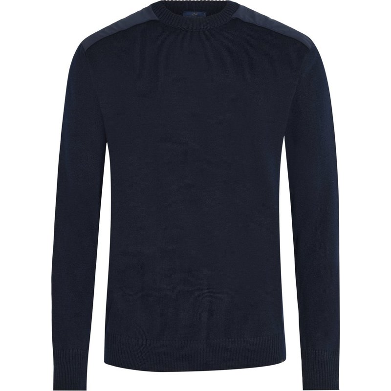 Paul & Shark Strick-Pullover aus Schurwolle mit Typhoon® Re-4x4 Stretch-Details