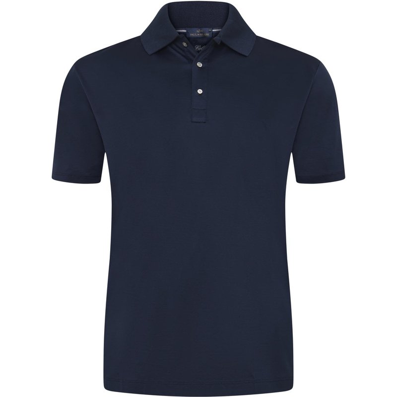 Paul & Shark Unifarbenes Poloshirt aus Baumwolle