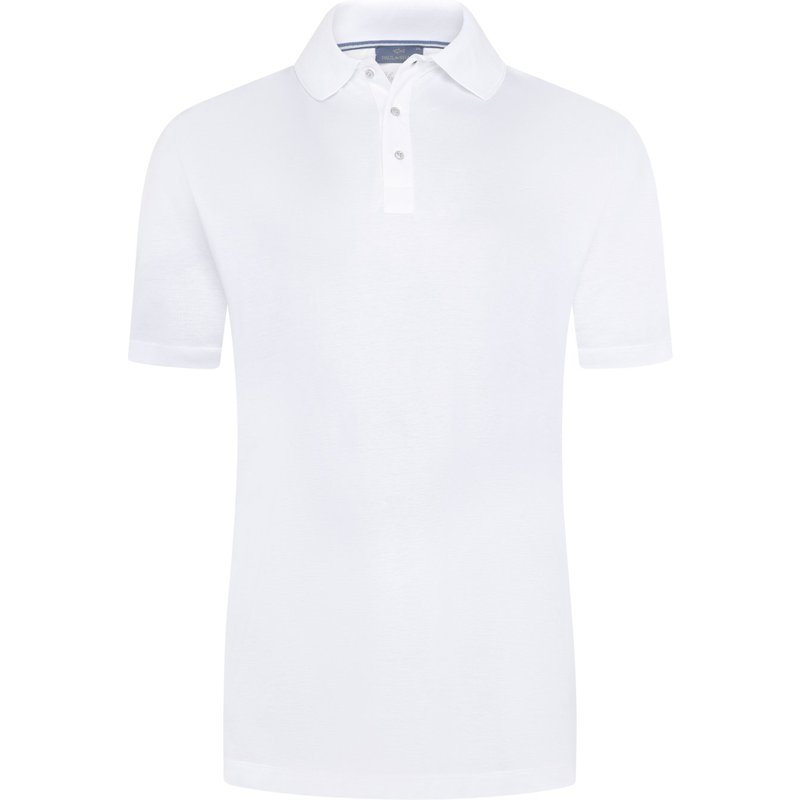 Paul & Shark Unifarbenes Poloshirt aus Baumwolle