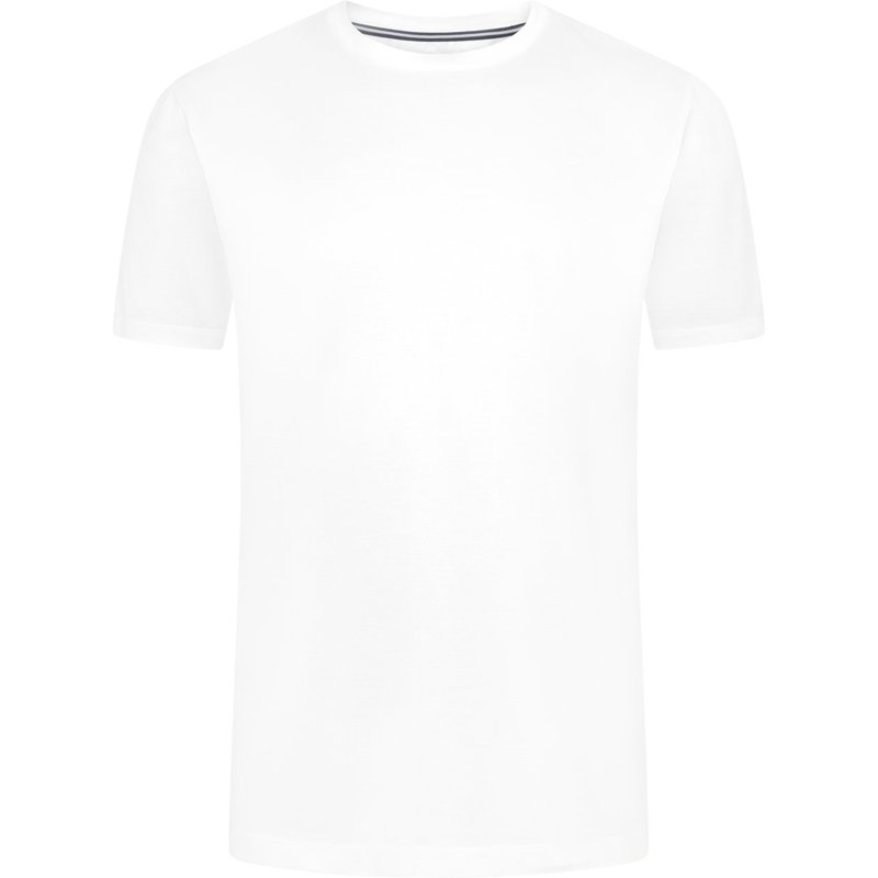 Paul & Shark Unifarbenes T-Shirt aus merzerisierter Baumwolle