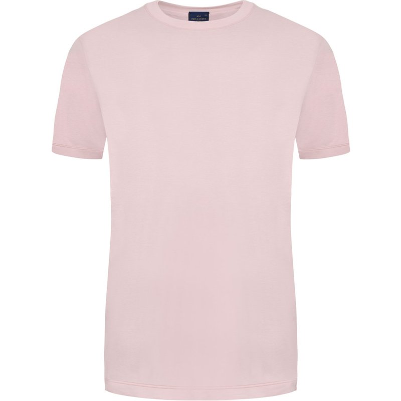 Paul & Shark Unifarbenes T-Shirt mit Lyocell-Anteil
