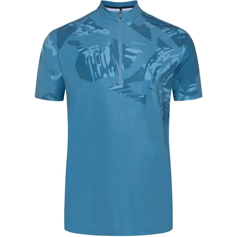 Gonso Radtrikot Adventure 3/4 Zip in Jersey-Qualität