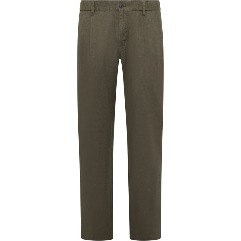 Marc O'Polo Sommerliche Leinenhose Osby Jogger mit Dehnbund, Tapered Fit