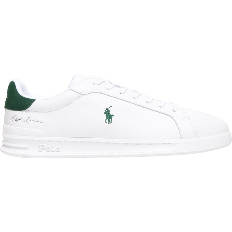 Polo Ralph Lauren Low-Top-Sneaker aus Glattleder mit Logo-Stickerei
