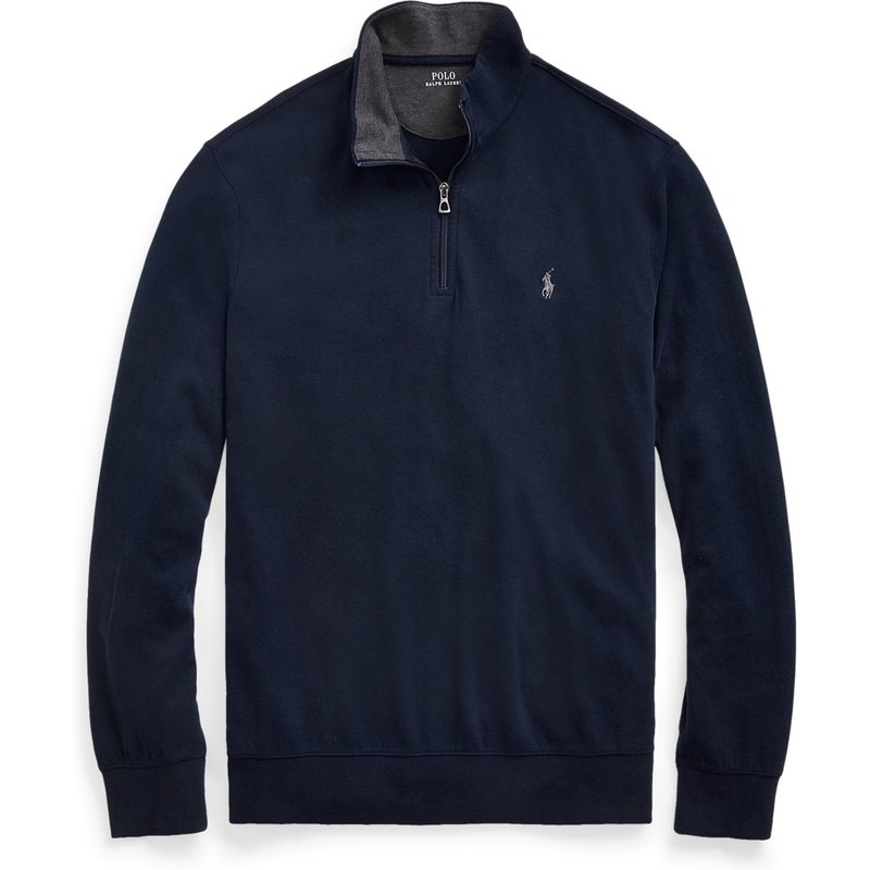 Polo Ralph Lauren Jersey-Troyer mit Logo-Aufnäher