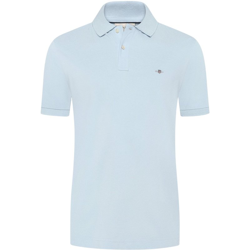 Gant Piqué-Poloshirt aus Baumwolle mit Label-Stickerei, Regular Fit