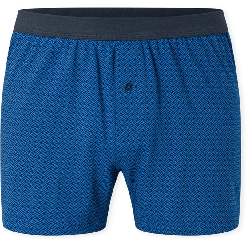 Schiesser Jersey-Boxershorts mit Muster und Stretch