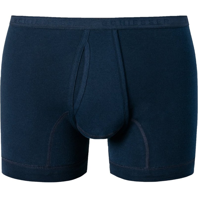 Schiesser Boxer-Trunk aus gekämmten Baumwoll-Feinripp
