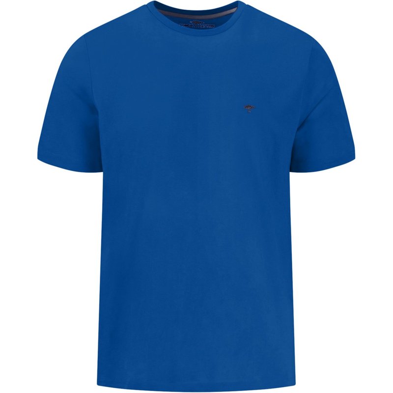 Fynch-Hatton Leichtes T-Shirt aus Baumwolle mit dezentem Logo-Print